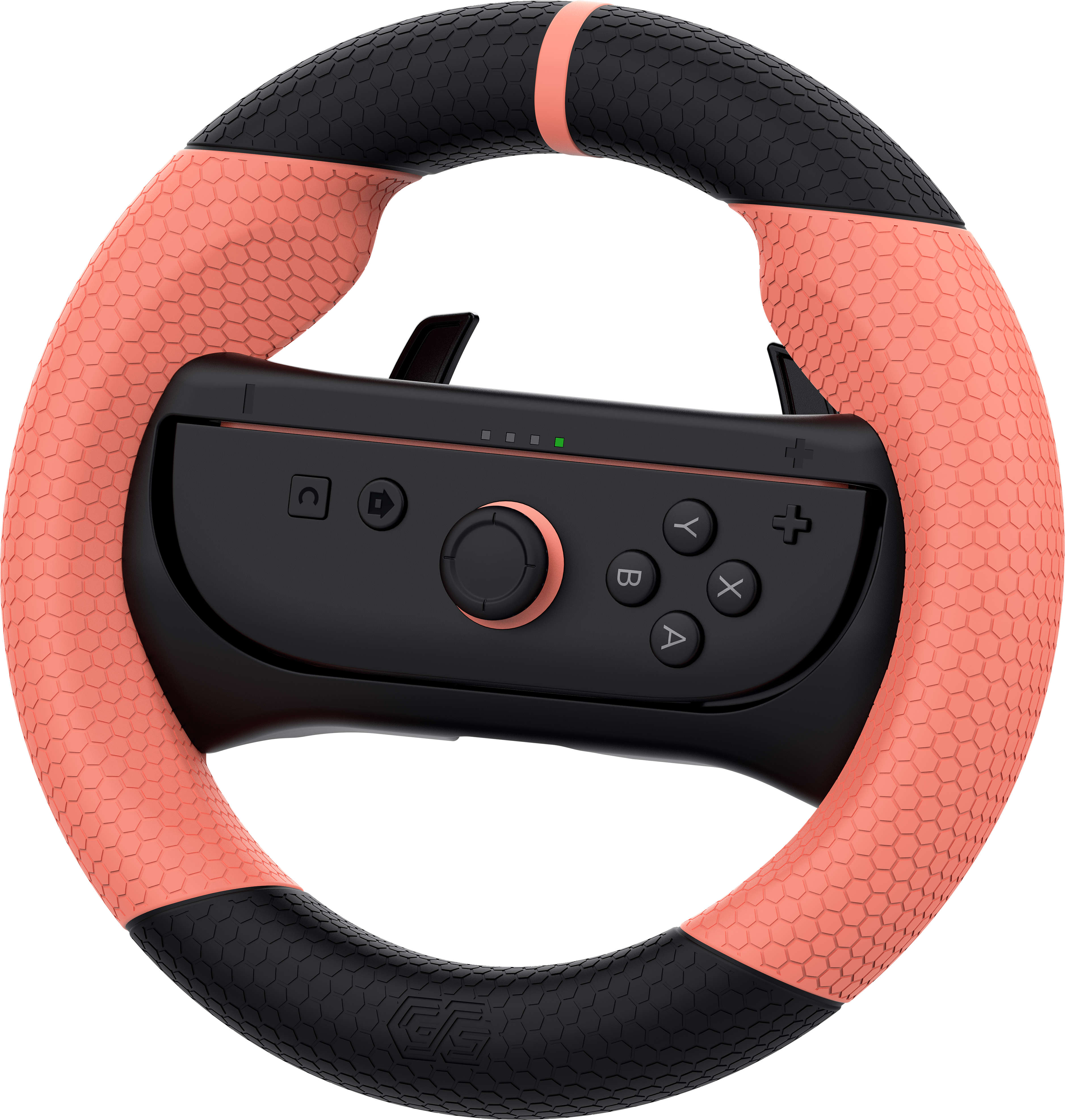 GG GRIPZ Steering Wheel - Red, SWITCH 2