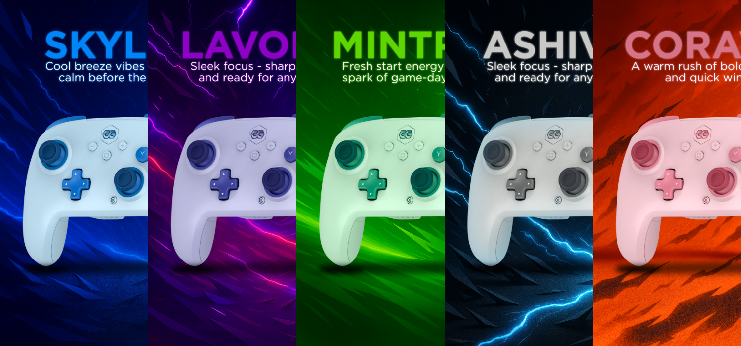 Wirelress Pastel Controllers for SWITCH 2