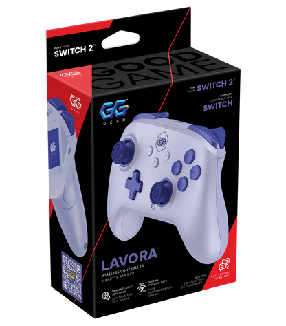 GG Wireless Controller - Lavora (purple), SWITCH 2