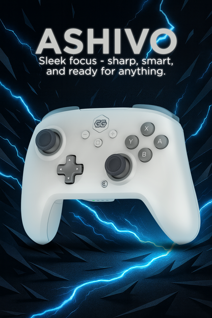 GG Gear GG Wireless Controller Ashivo (Grey), SWITCH 2