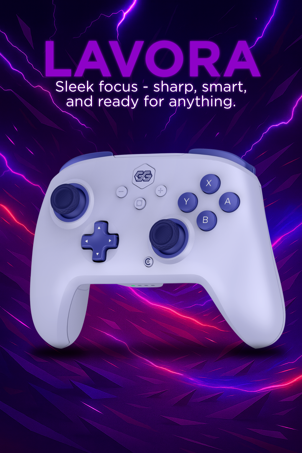 GG Wireless Controller - Lavora (purple), SWITCH 2