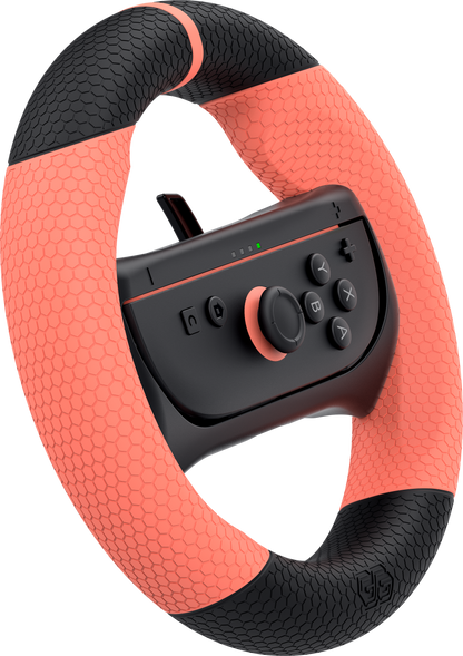 GG GRIPZ Steering Wheel - Red, SWITCH 2