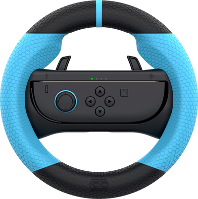 GG Gear GG GRIPZ Steering Wheel Blue, SWITCH 2