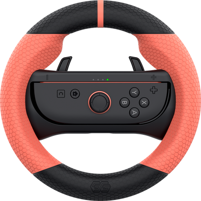 GG GRIPZ Steering Wheel - Red, SWITCH 2