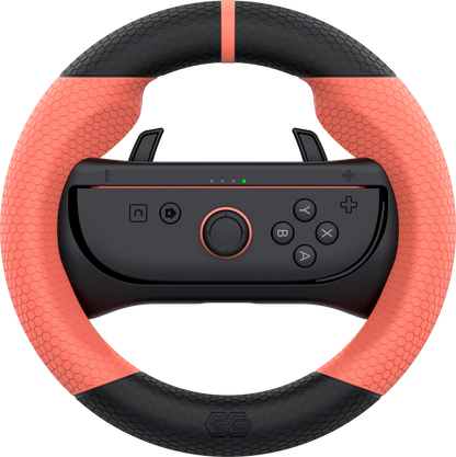 GG GRIPZ Steering Wheel - Red, SWITCH 2
